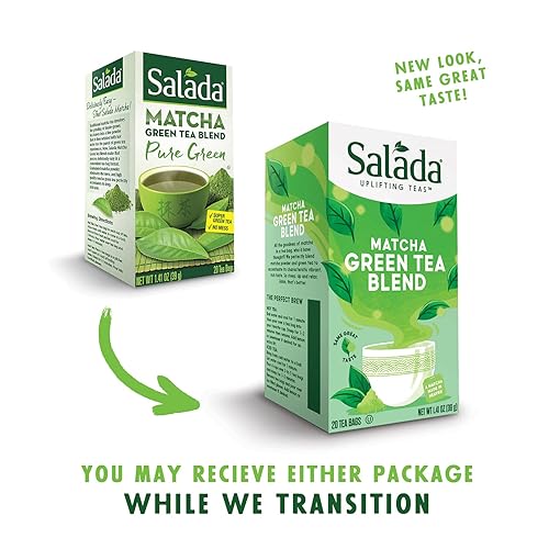 Miniatura 7 de Salada Pure verde Matcha Té verde mezcla20Count