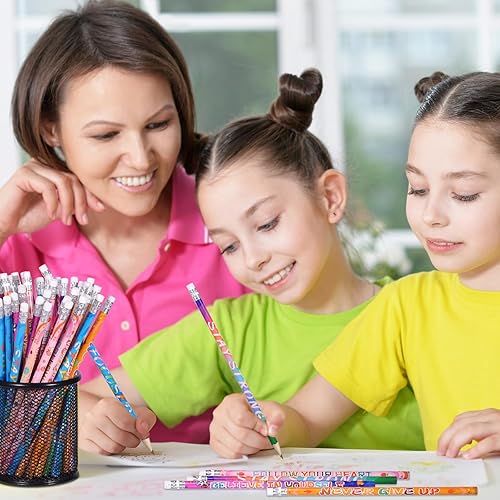 Miniatura 7 de emzrivo Lápices inspiradores motivacionales, lápices positivos para profesores, aulas, recompensa, regalo de cumpleaños, regalos de fiesta, 6