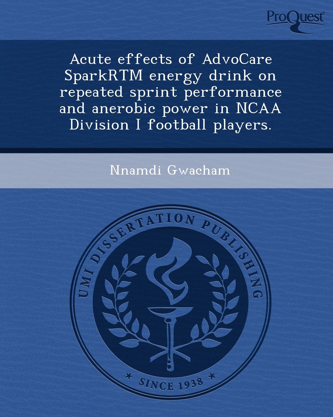 Buy Acute Effects of Advocare Sparkrtm Energy Drink on Repeated Sprint