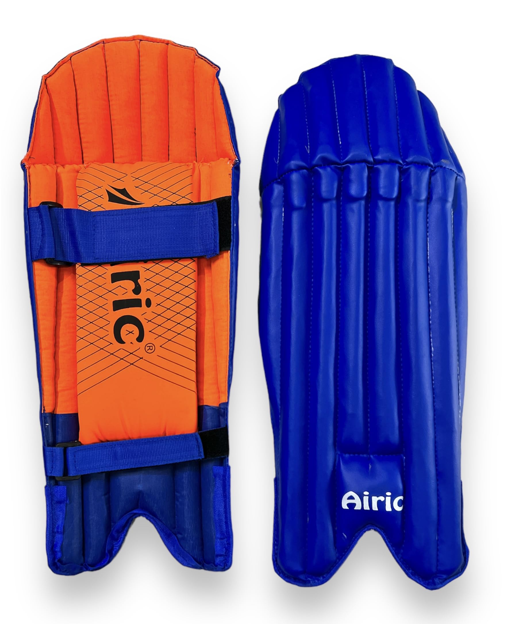 Airic Durable & Stylish Wicket Keeping Leg Guard & Gloves Cricket Kit (Youth (12 to 15yrs))