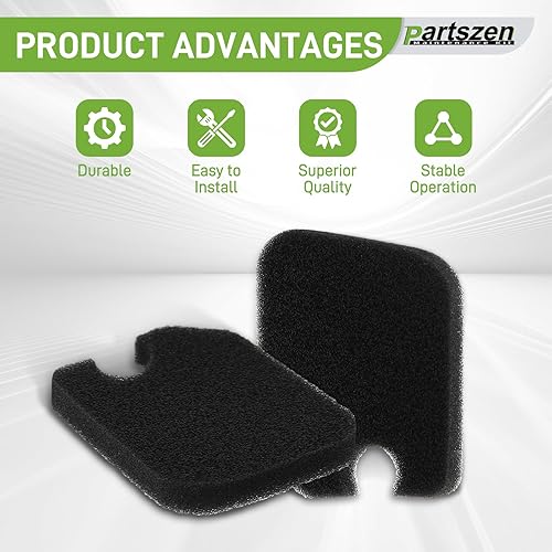 Miniatura 2 de 753-06954 Filtro de aire para MTD Troy Bilt TB21EC TB27BC TB32EC TB42BC TB80EC TB2040XP TB2044XP Desbrozadora de recortadora, paquete de 8