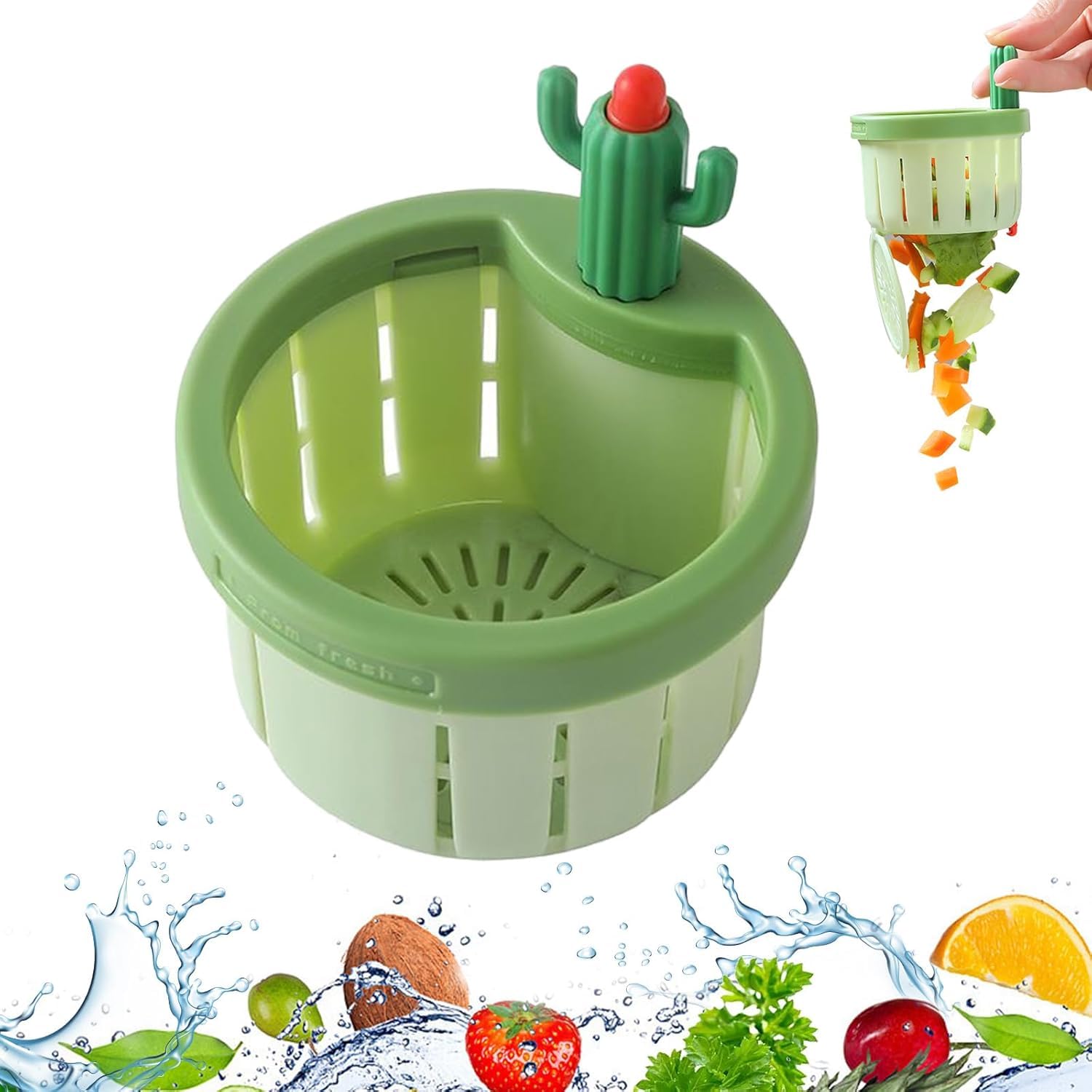 Tinkpin 1 Pcs Cactus Kitchen Sink Drain Strainer, Press Automatic Dumping Basket, Kitchen Waste Collector Filter, Multi-Functional Home Use Cactus Sink Draining Basket Filter Net Lifting Basket (B0DDPPXKWC) Amazon Price History, Amazon Price Tracker