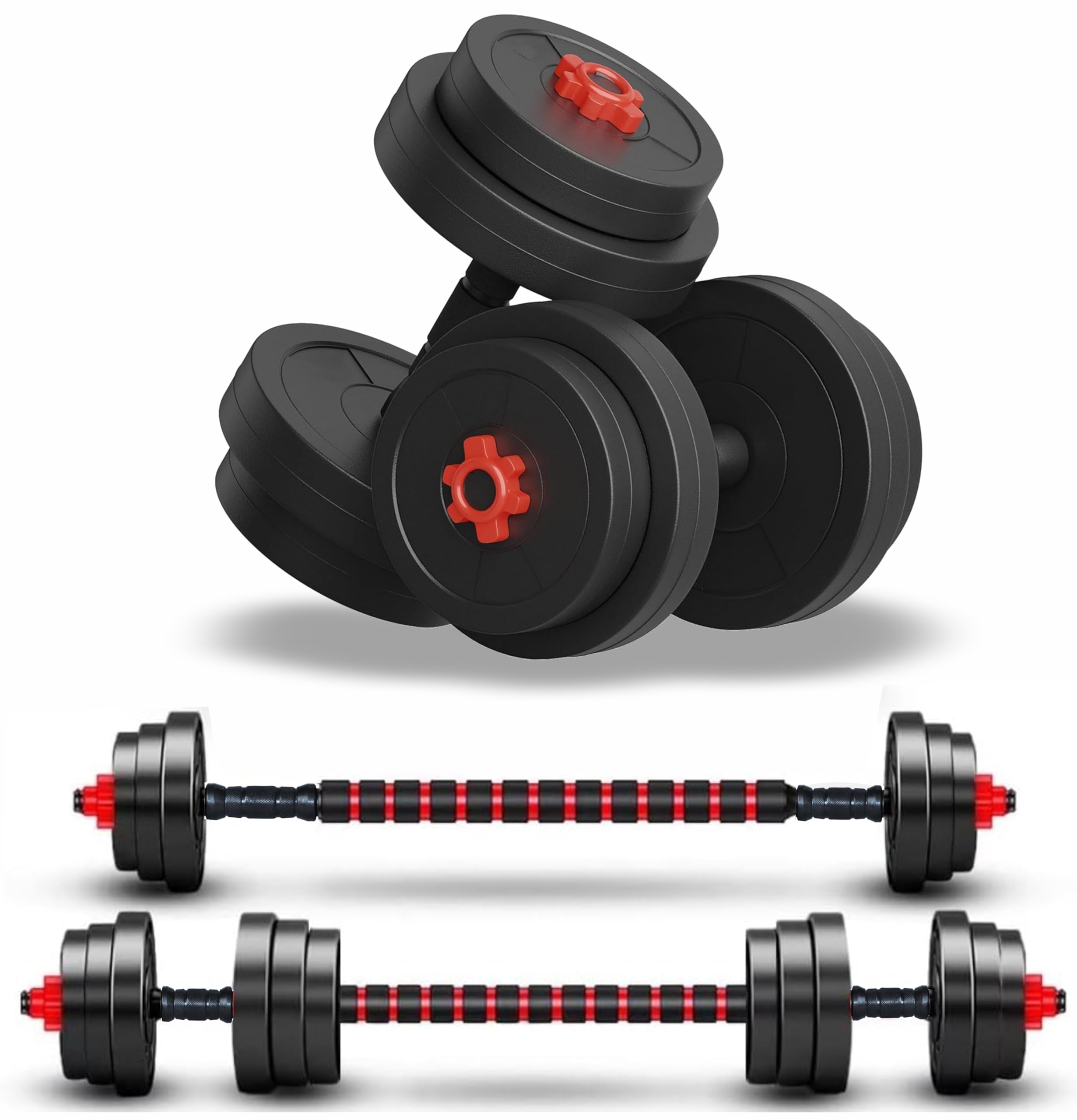See full amazon price history chart for GYM INSANE Dumbbell Set, Dumbbell Set For Home Workout, Home Gym Set With Weight Plates, Extension Barbell Rod And Dumbbells Rods For Men & Women Home Workouts (Black/Red- 16Kg Set) GYM INSANE Dumbbell Set, Dumbbell Set For Home Workout, Home Gym Set With Weight Plates, Extension Barbell Rod And Dumbbells Rods For Men & Women Home Workouts (Black/Red- 16Kg Set) (B0CR1TNSFS) Amazon Price History, Amazon Price Tracker