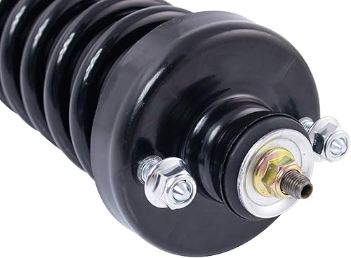 Miniatura 741 de TRQ Kit de suspensión delantera, conjunto de amortiguadores y resortes, barra estabilizadora, enlace estabilizador compatible con Chevrolet