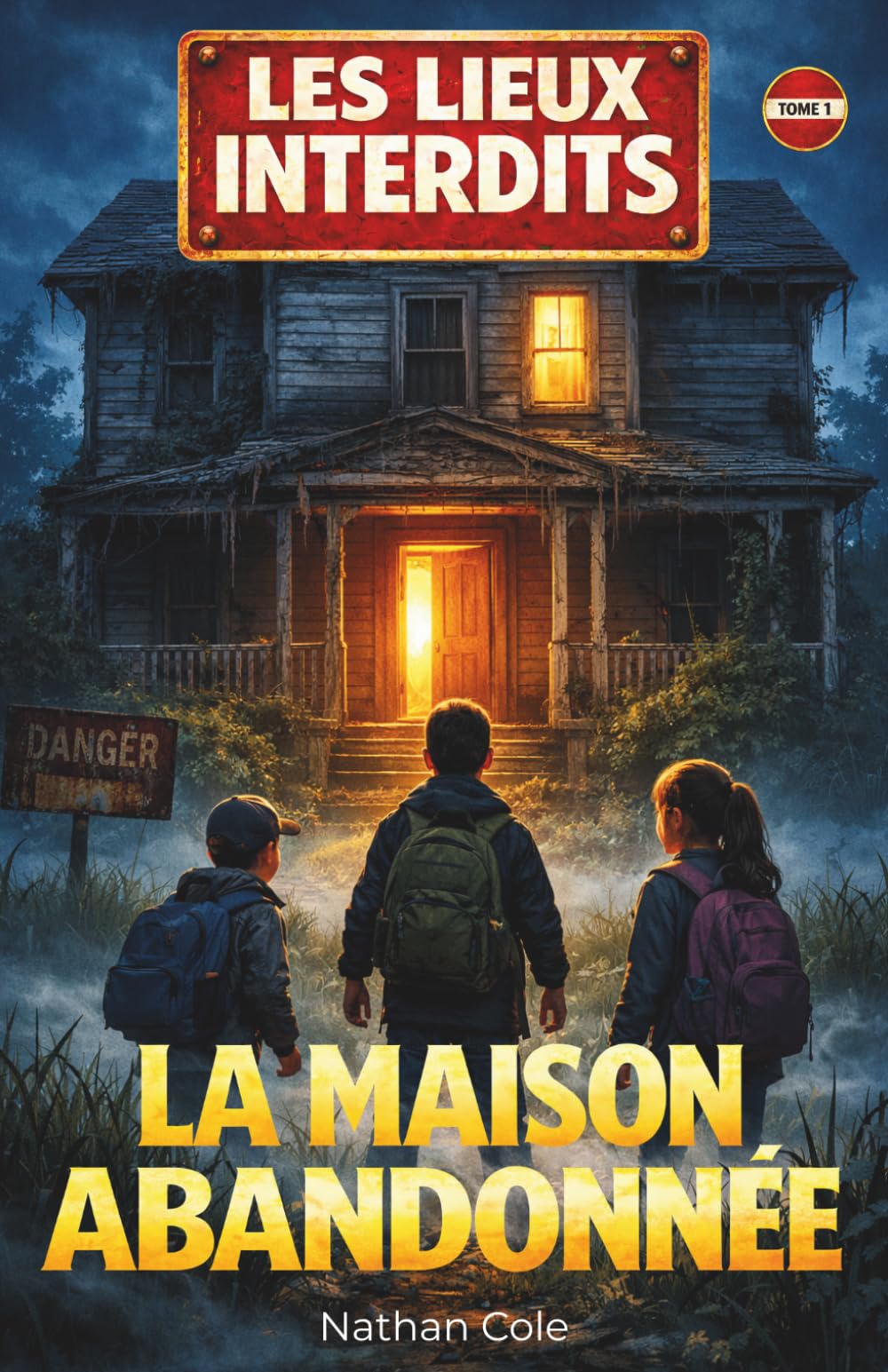 Les Lieux Interdits — Tome 1 : La Maison Abandonnée: Une aventure mystérieuse et pleine de suspense pour les 8–12 ans – Oseras-tu entrer ?