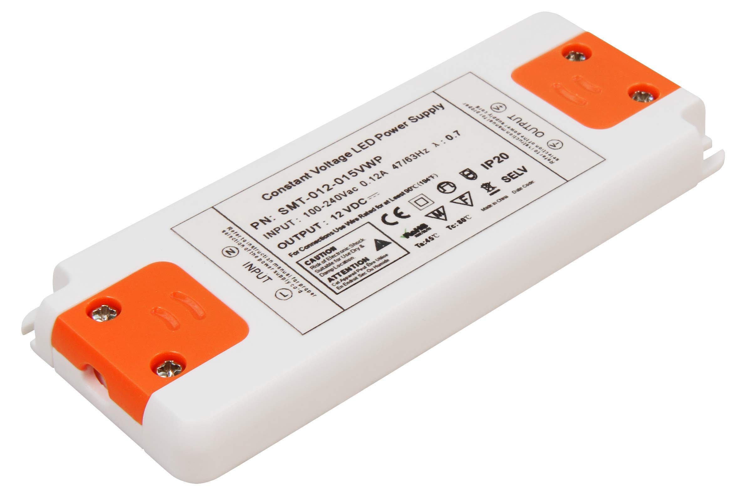 McShine LED Trafo Slim 1–20W, stabilisiert 230V auf 12V