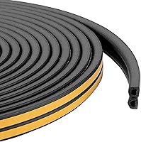 Vista 8 de Cinta de sellado de pelado de clima, tira adhesiva autoadhesiva tipo D de espuma para marcos de puertas y ventanas, cinta de sellado de espuma