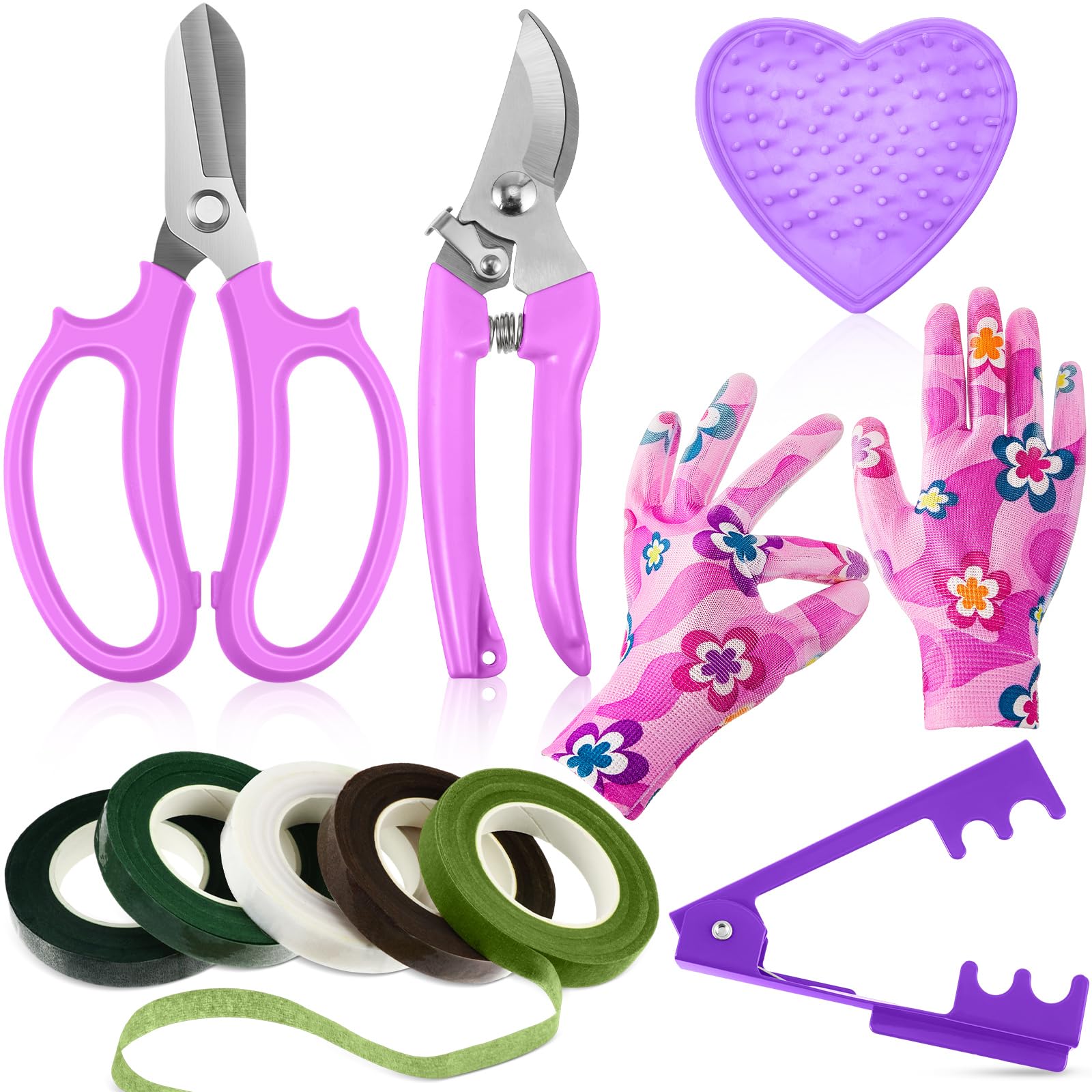WILLBOND 10-Piece Rose Thorn Stripper Set
