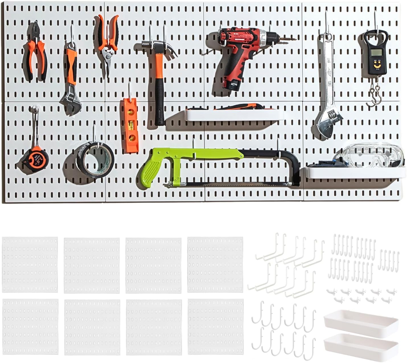 Keepo Pegboard Combination Kit, Pegboards and Accessories Modular