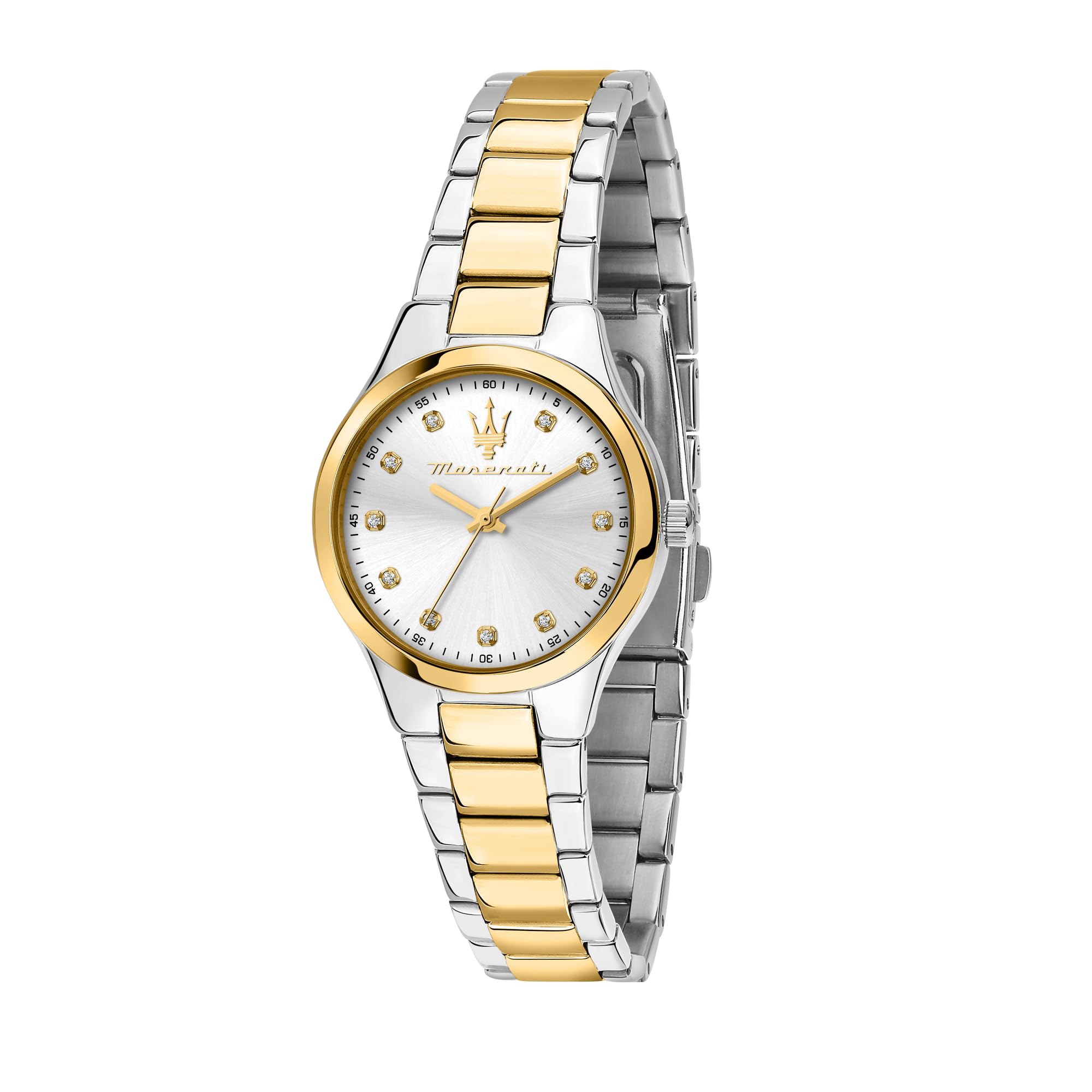 Maserati Women's Analogue Quartz Watch with Stainless Steel Strap