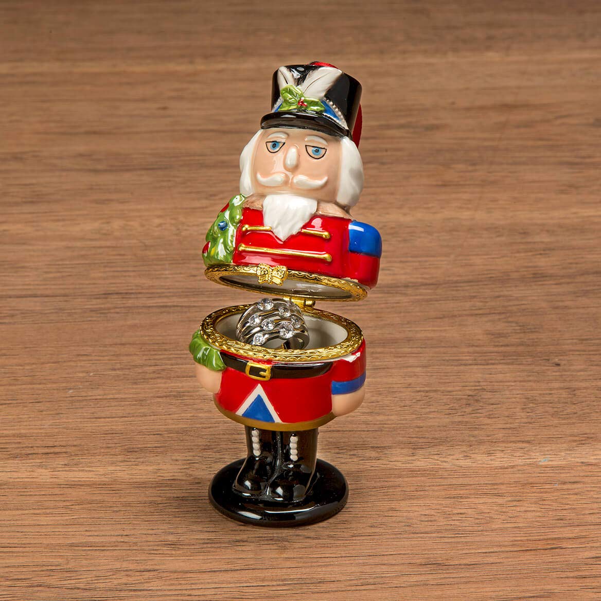 Kurt S. Adler 5-Inch Silver and Gold Nutcracker, 3 Piece Set Ornaments, Multi, 3 Count, C5903