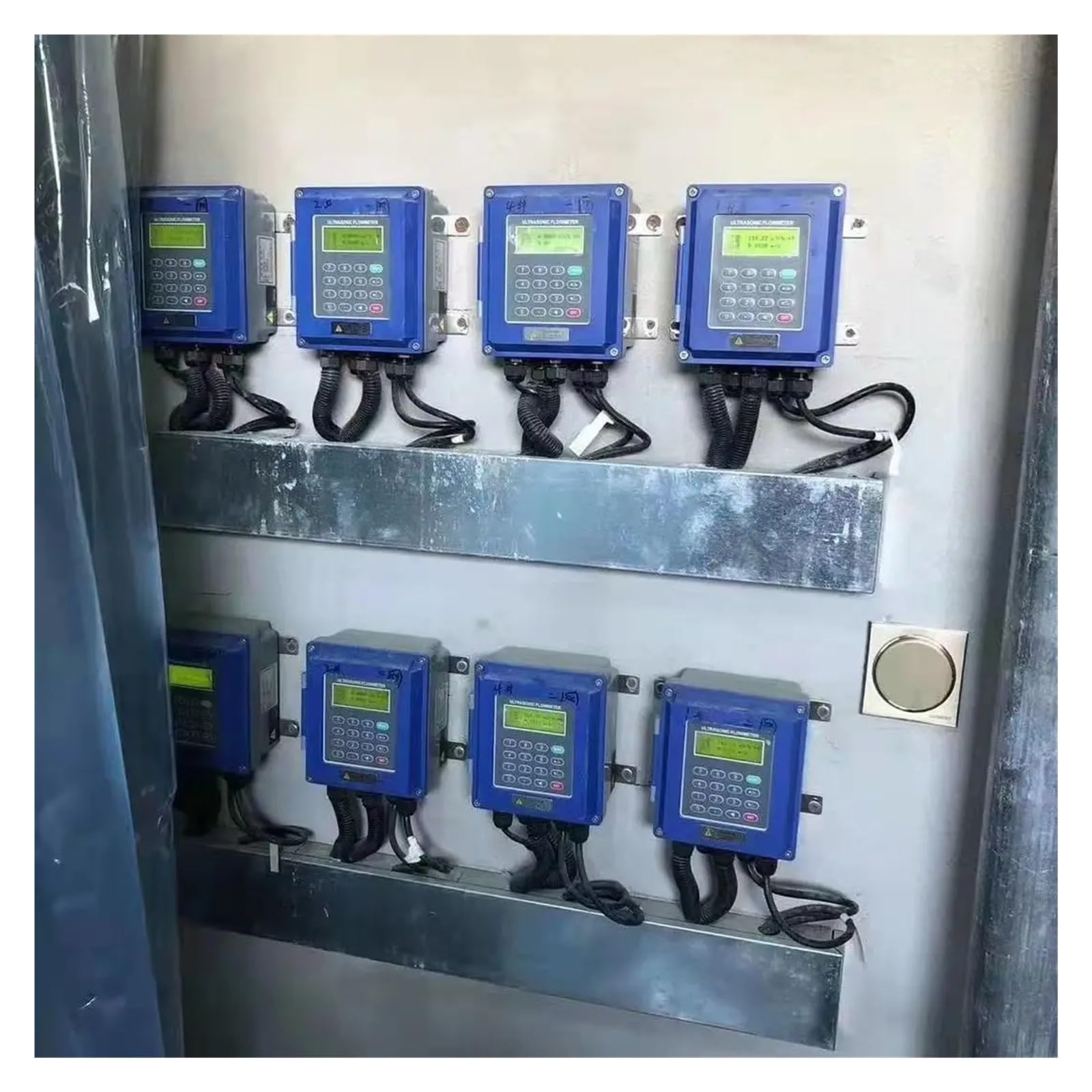 Contador de Agua, Medidor De Flujo Ultrasónico Medidor De Flujo Digital Fuente De Alimentación For Medición De Tuberías De Agua, Aceite Y Líquido 4-20 MA RS485 , para uso doméstico en el jardín(DN300-
