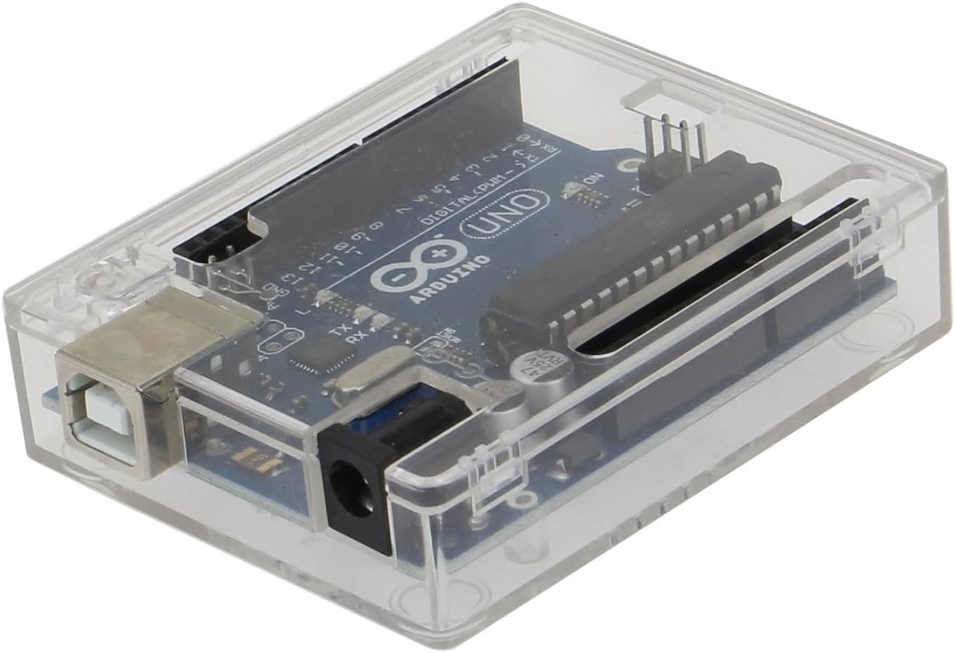 Amazon.com: SEDNA - Plastic Enclosure for Arduino Uno R3 (Transparent ...