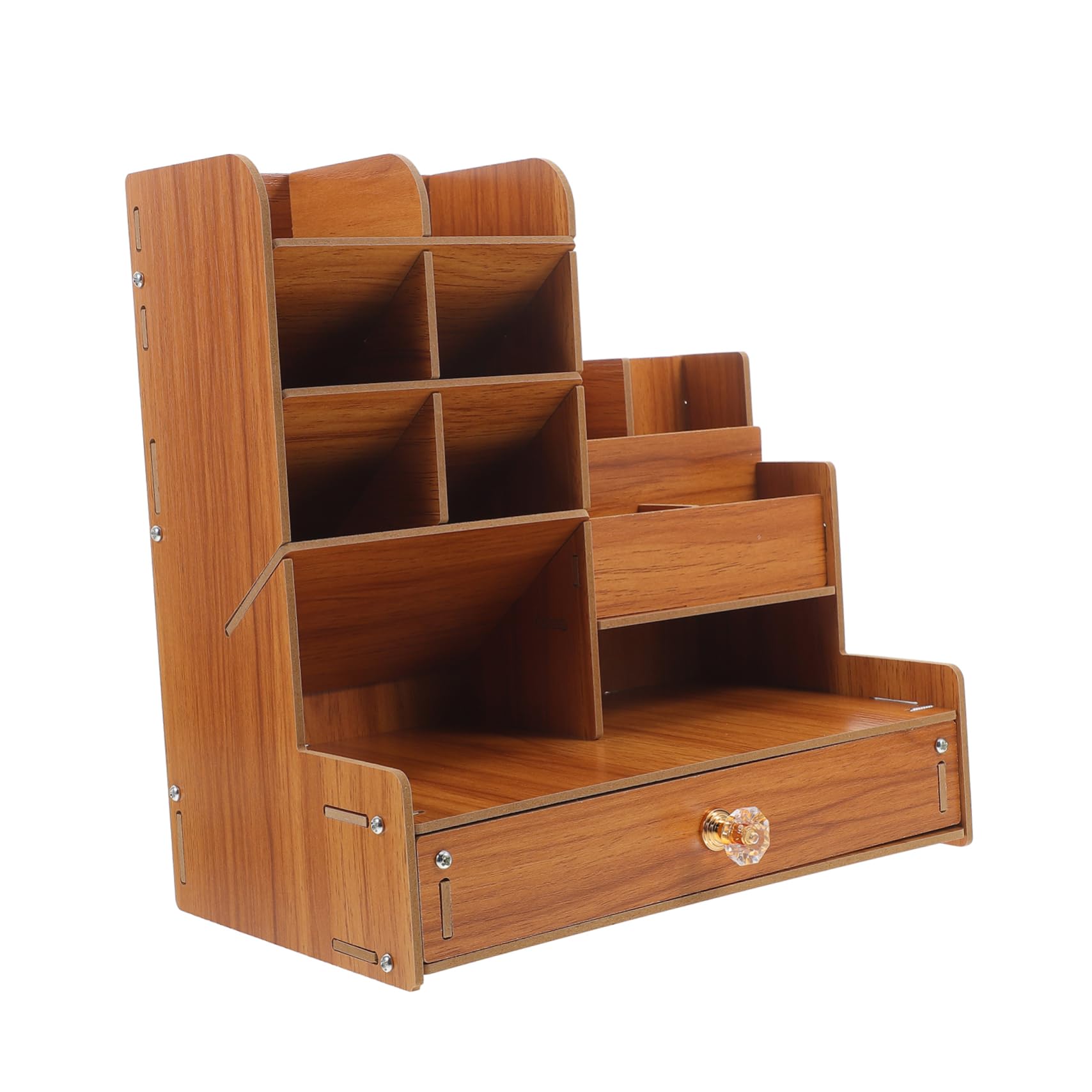 Organizer Scrivania Multifunzionale Con Scomparti Portapenne Pratico Per Casa e Ufficio Per Cancelleria e Materiale Scolastico Design Compatto e Resistente
