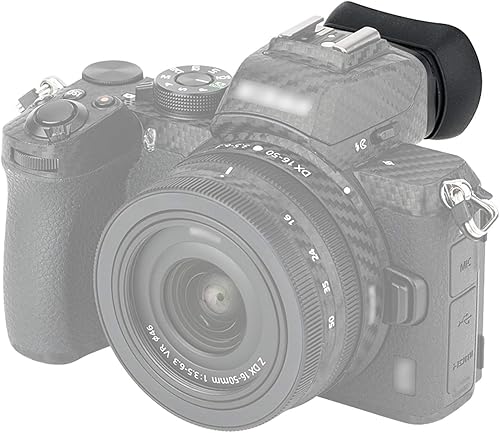Miniatura 6 de JJC KIWIFOTOS - Ojal ergonómico para cámara larga para Nikon Z50, Nikon Z50 Eye Cup, visor Z50, reemplaza a los ojos Nikon DK-30, silicona suave,