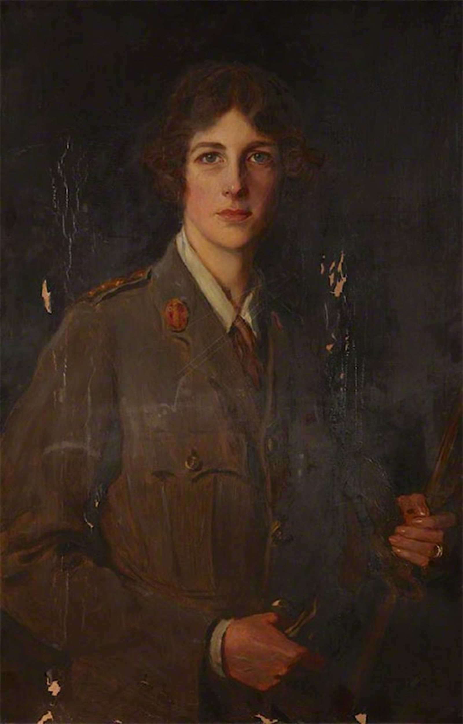 ARTXLXXBN Famous Painting Canvas Artwork Graffiti Print the Honourable Edith Helen Chaplin Marchioness by Frank Moss Bennett Portrait Canvas Image for Home Decor 60x90cm
