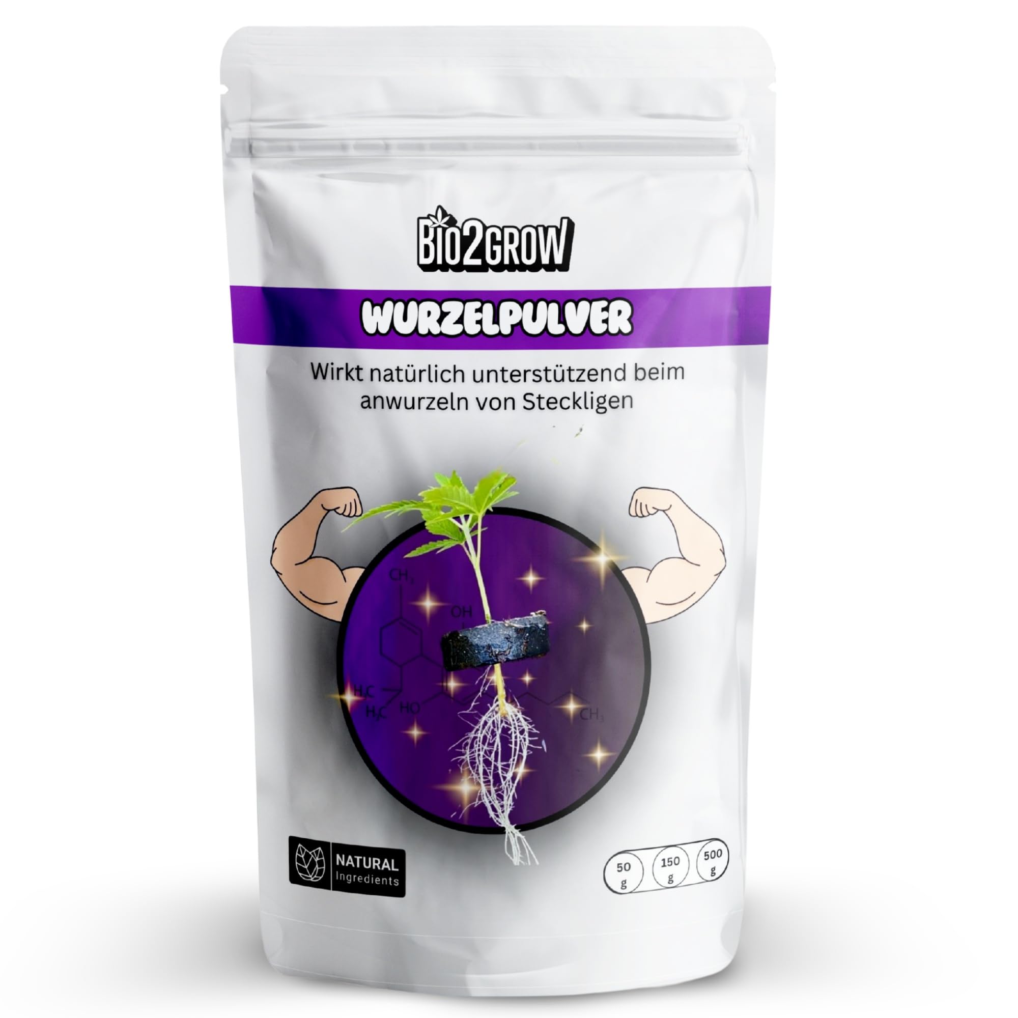Wurzelpulver 250 Gramm - Stecklinge Pflanzen Wurzel Gel Rooting Set Komplex