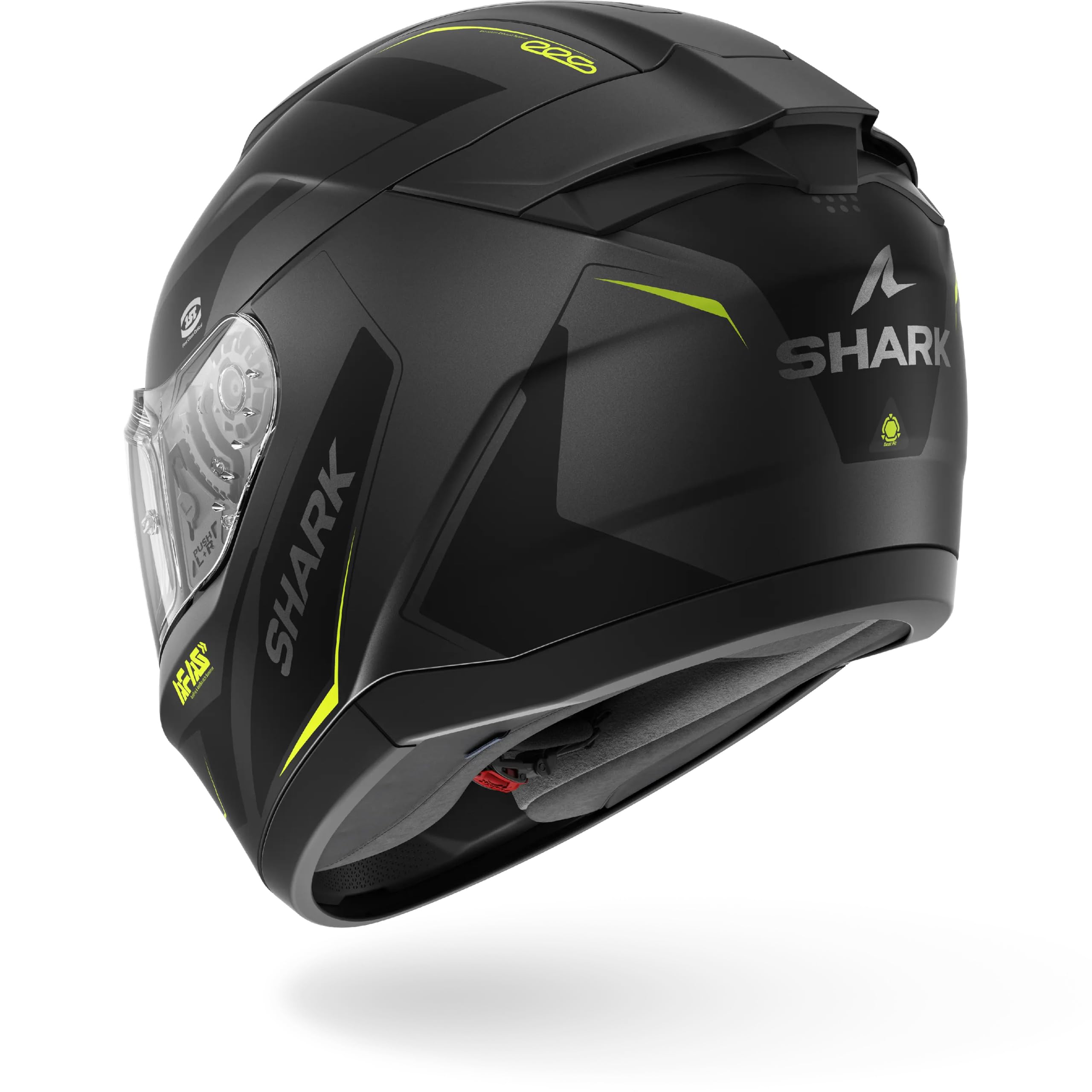 Shark, Casco Moto Integral RIDILL 2 MEKARIUM Anthracite Yellow AAY, S
