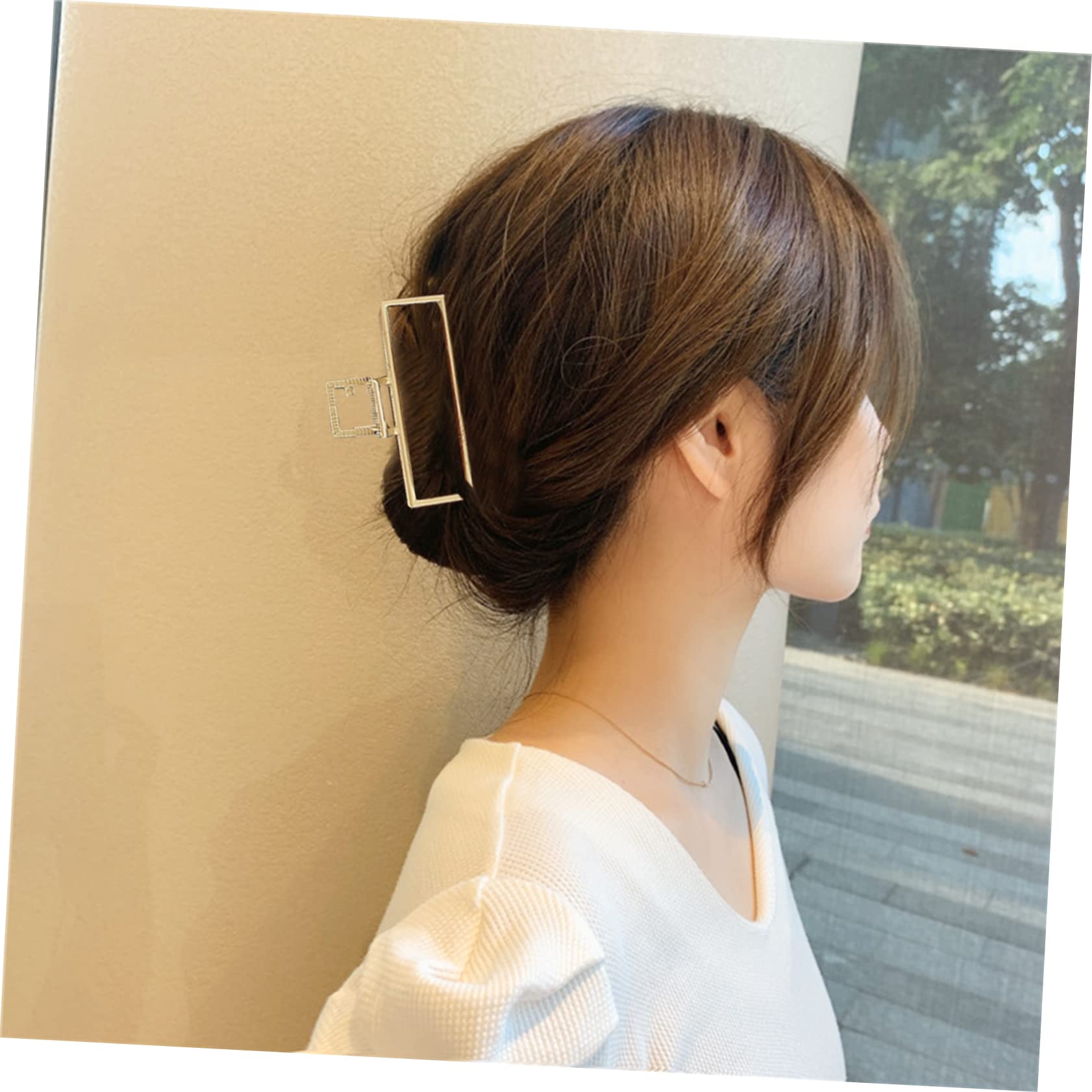 DOITOOL 9 Stk Haarnadel Große Haarspange Haarspangen Für Frauen Große Pferdeschwanzclips Haarspangen Aus Metall Dicke Haarkralle Legierung Fräulein Draussen Hai-clip