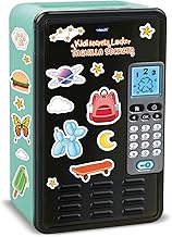 VTech - KidiSecrets Locker Secret Locker, New Accessories, Safe with Secret Code, Customizable, LCD Display, Music, Electronic Toys for children +6 years old, Color Black, ESP Version