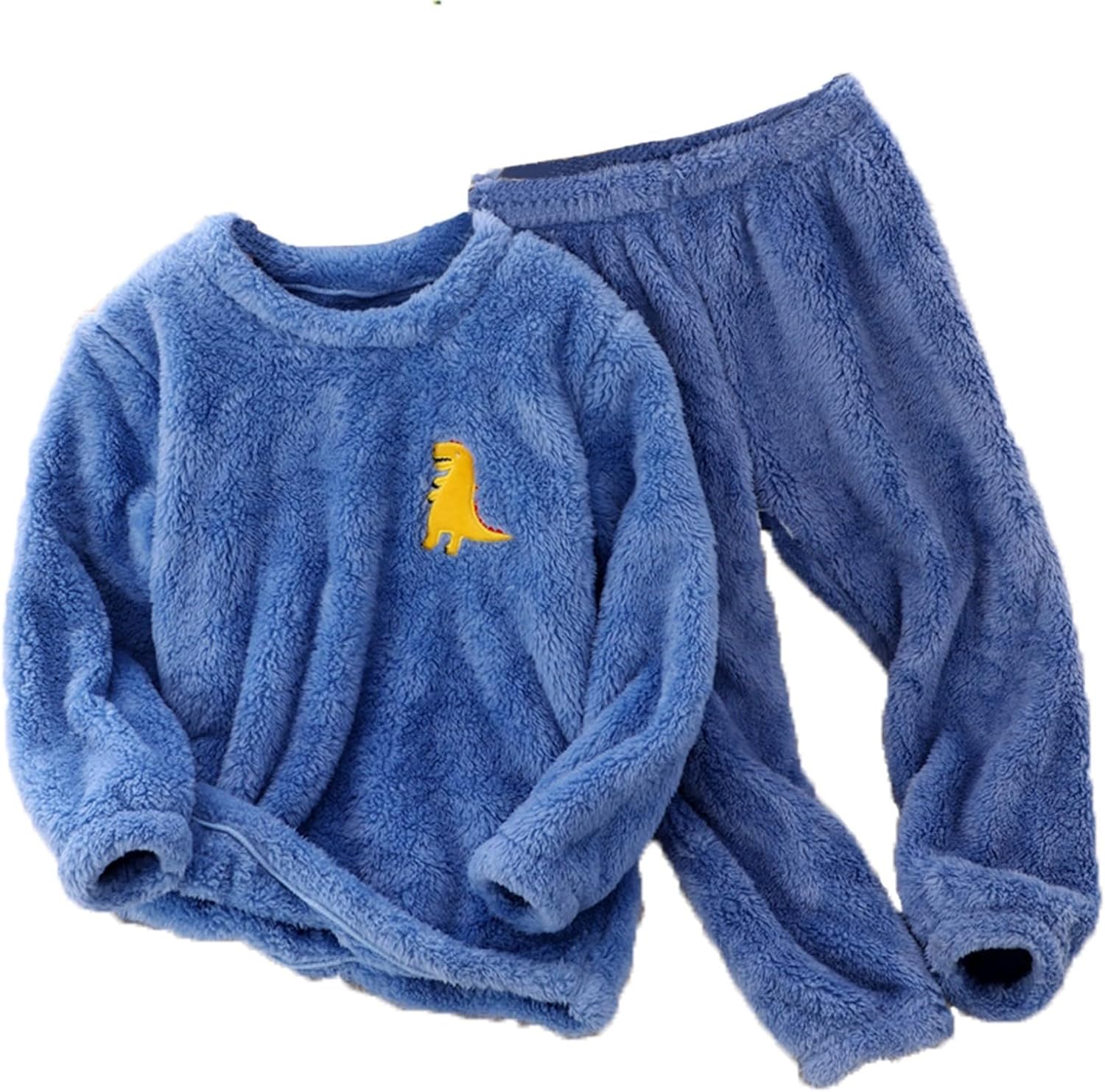 Toddler Kids Boys Girls Winter Long Sleeve Prints Pajamas Tops Pants