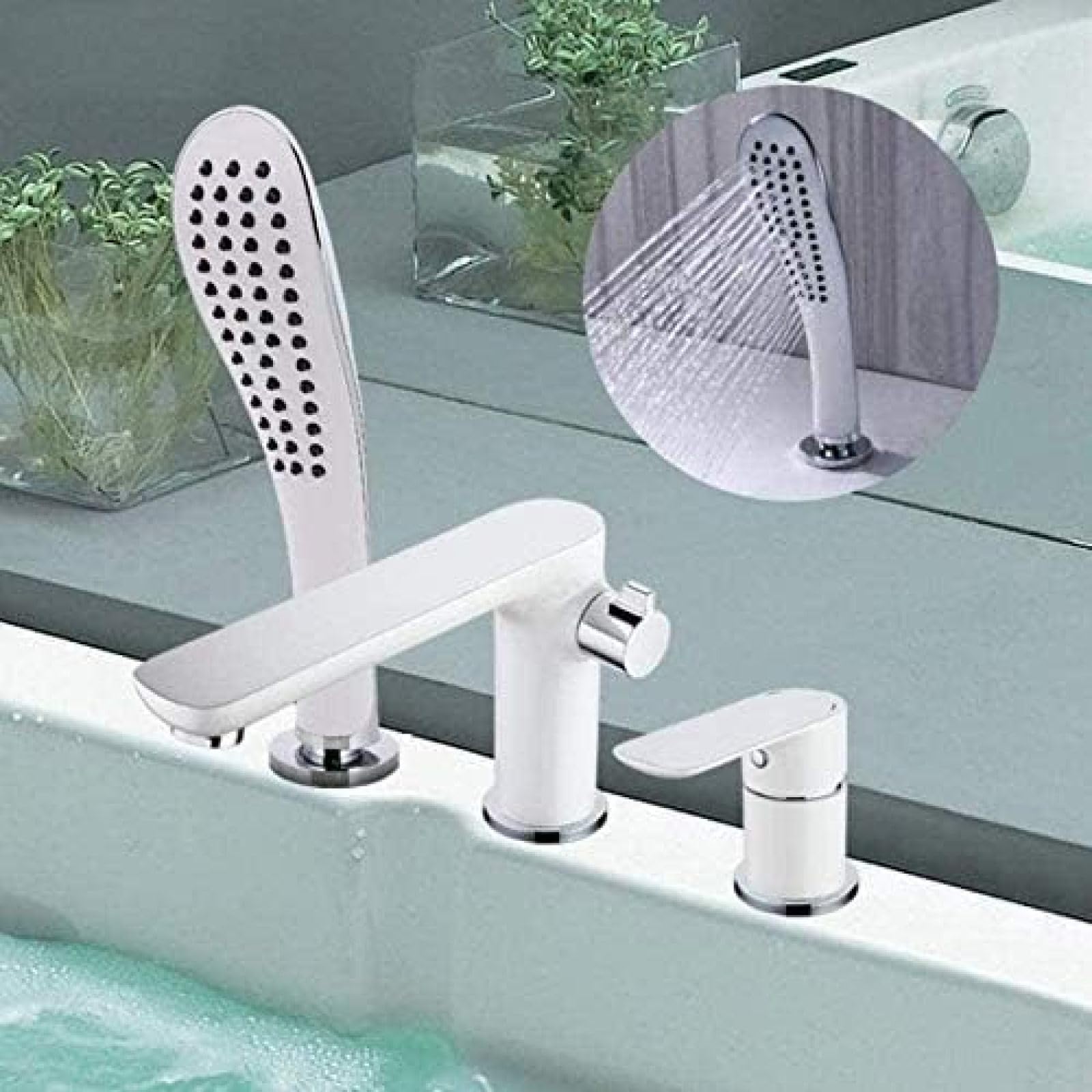 Robinet nouvel ensemble de douche pour baignoire et lavabo design moderne
