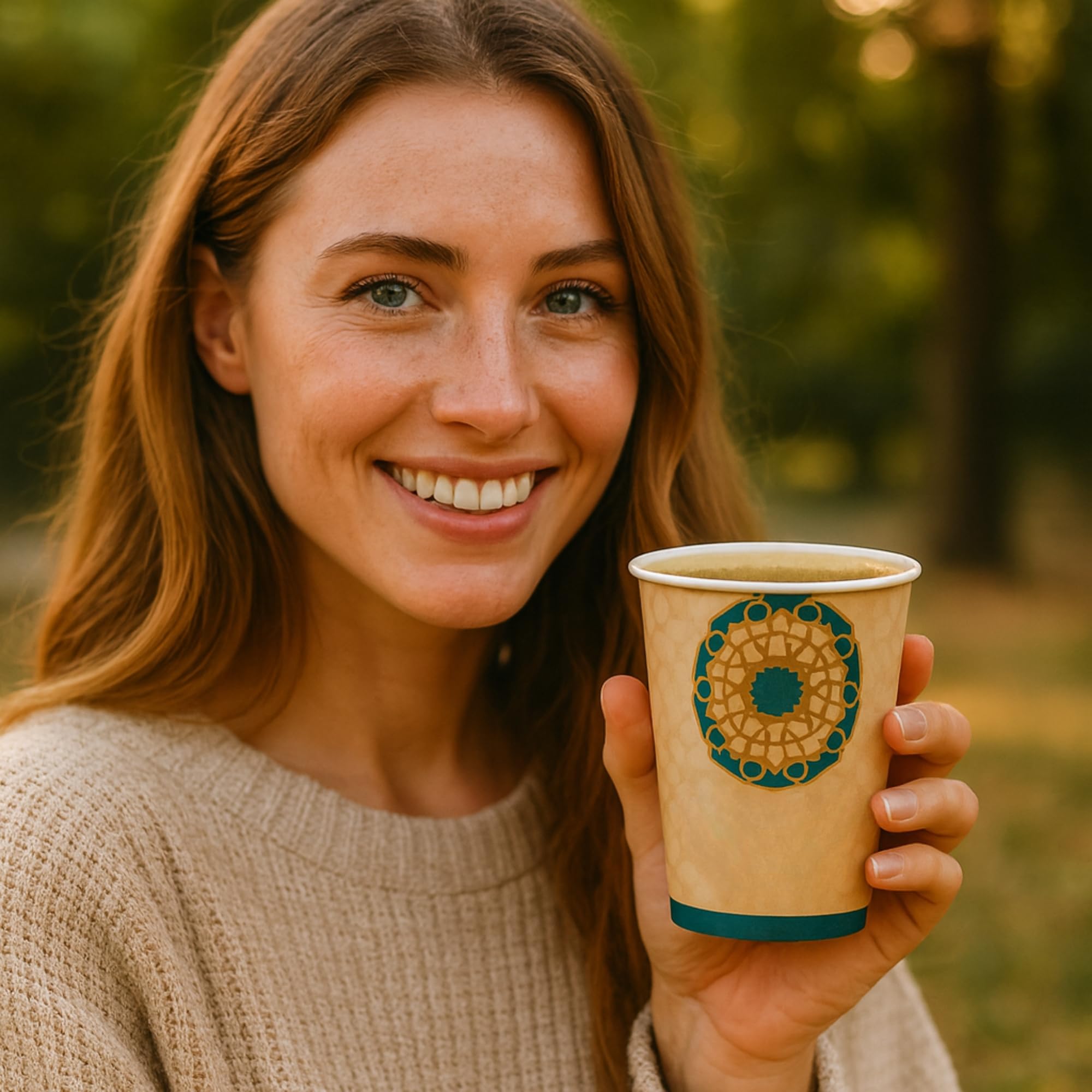 1000er Kaffeebecher 200 ml (8 oz) – stabile Pappbecher für Heiß- & Kaltgetränke – Einweg Trinkbecher - Coffee To Go Pappbecher ohne Deckel – umweltfreundlich, hitzebeständig & HLKauf-Block