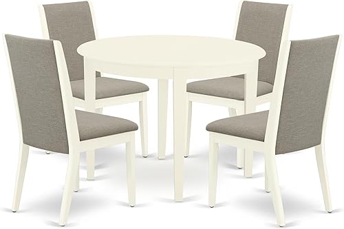 Miniatura 8 de East West Furniture BOLA3-WHI-06