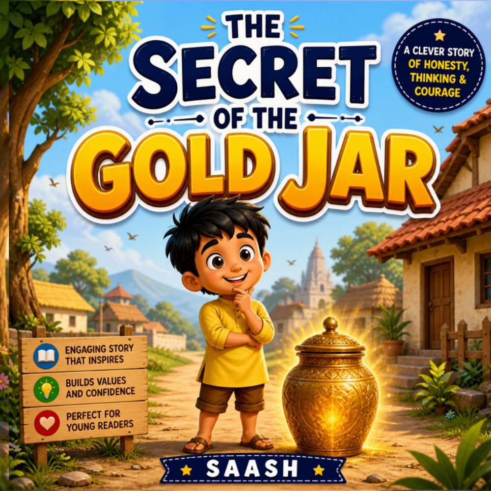 THE SECRET OF THE GOLD JAR: A Clever Story of Honesty, Thinking & Courage (wisdom Tales)