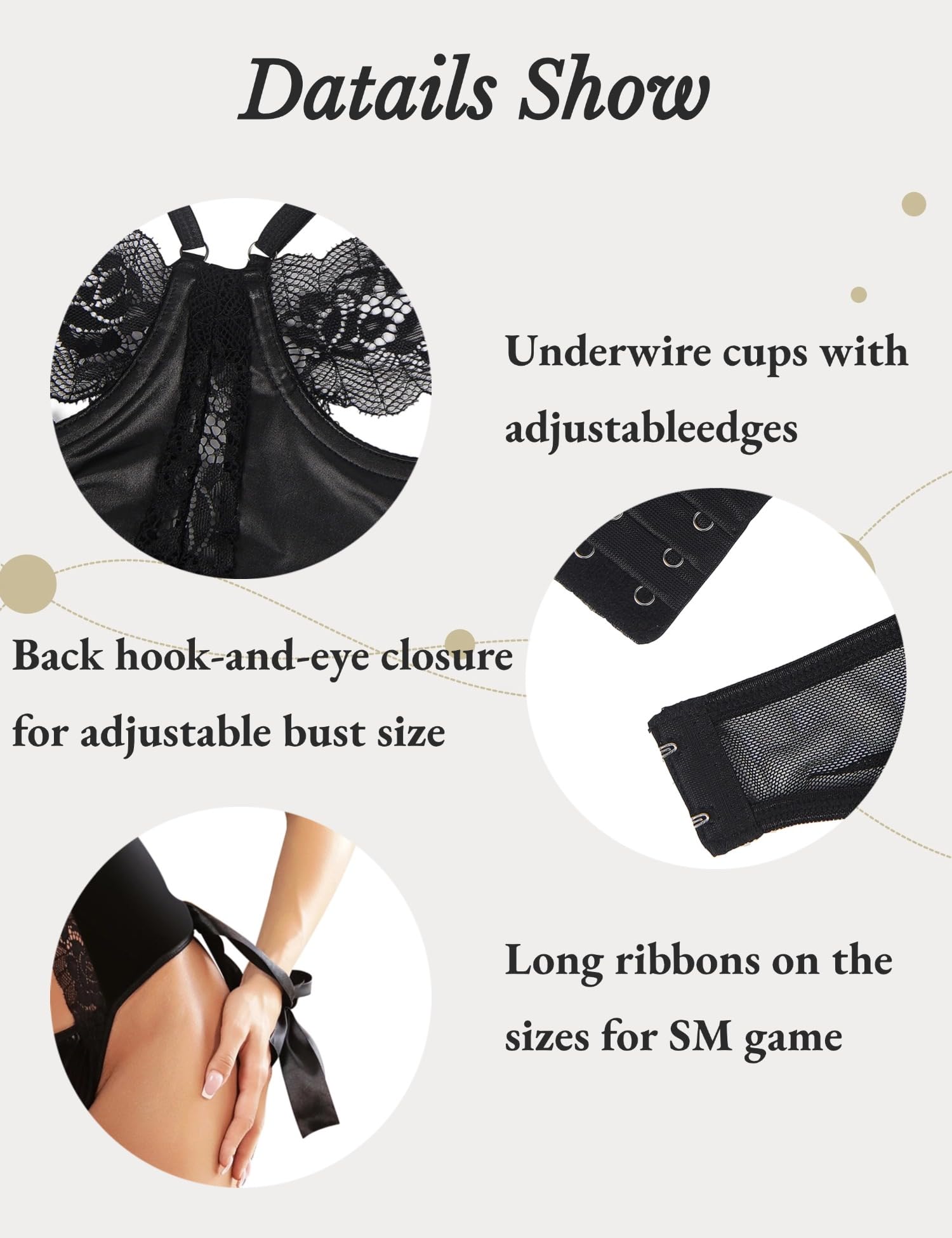 ohmydear Seksowna sukienka erotyczna damska z fiszbinami Body Teddy imitacja skóry Libertin Club Dress Plus Size Body z odkrytymi kroczami seksowna bielizna szykowna gorący obcisły seksowny strój ze