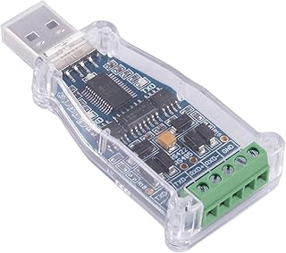 USB to RS485 RS422 Serial Adapter FTDI Chip USB to 6Pin Terminal Block Converter Support Win XP Win 7 Win 8 Win10 Mac Android