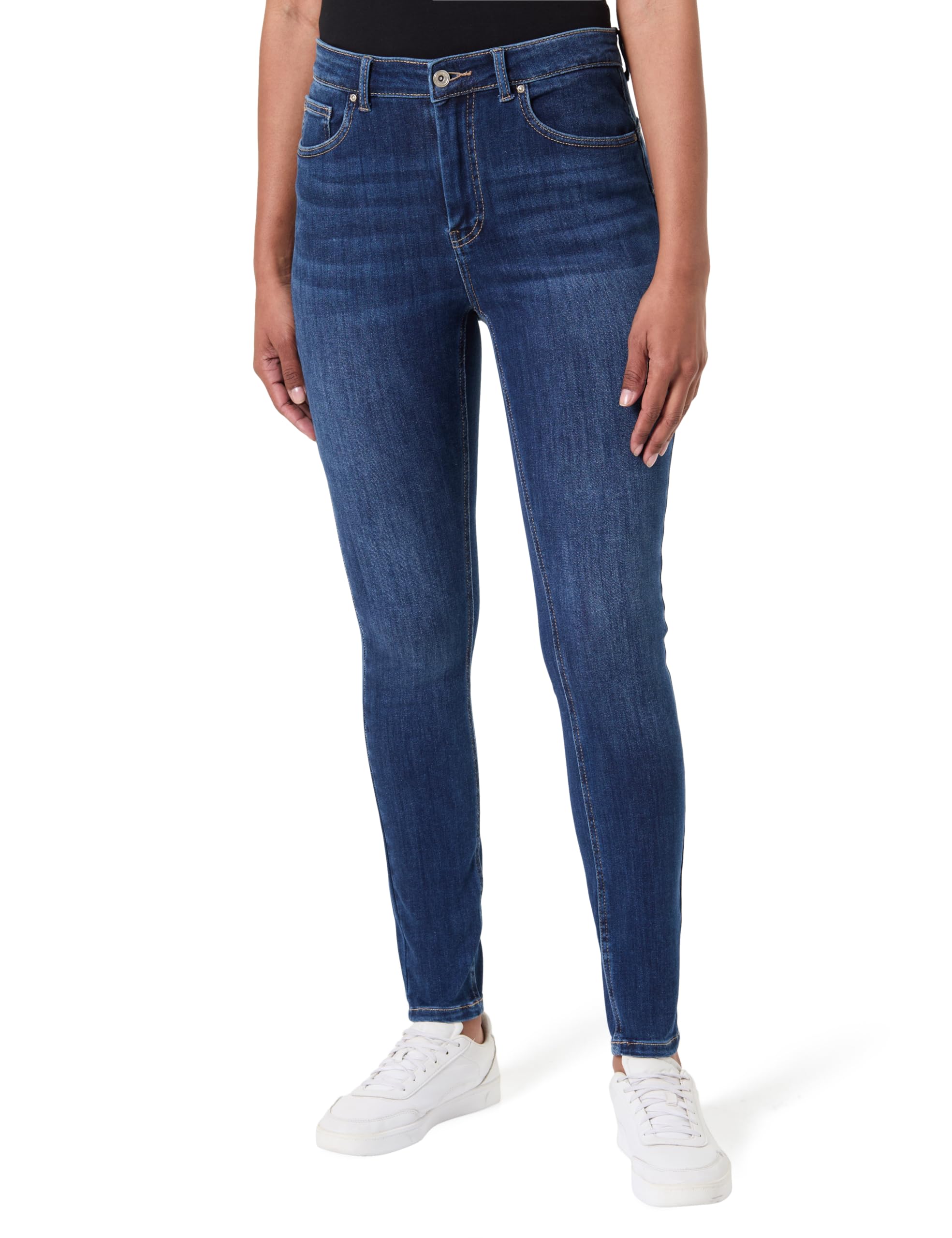 ONLY Damen Onllulu Hw Skinny Push Up Box