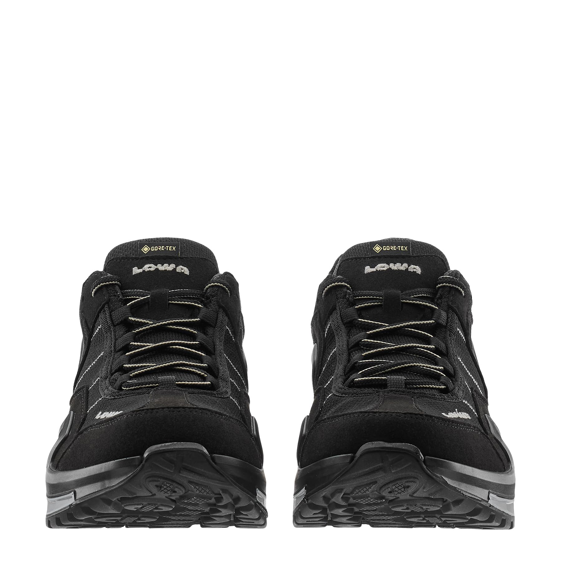 LOWA Adult Leichtwanderschuhe niedriger Schnitt Herren Gorgon GTX schwarz