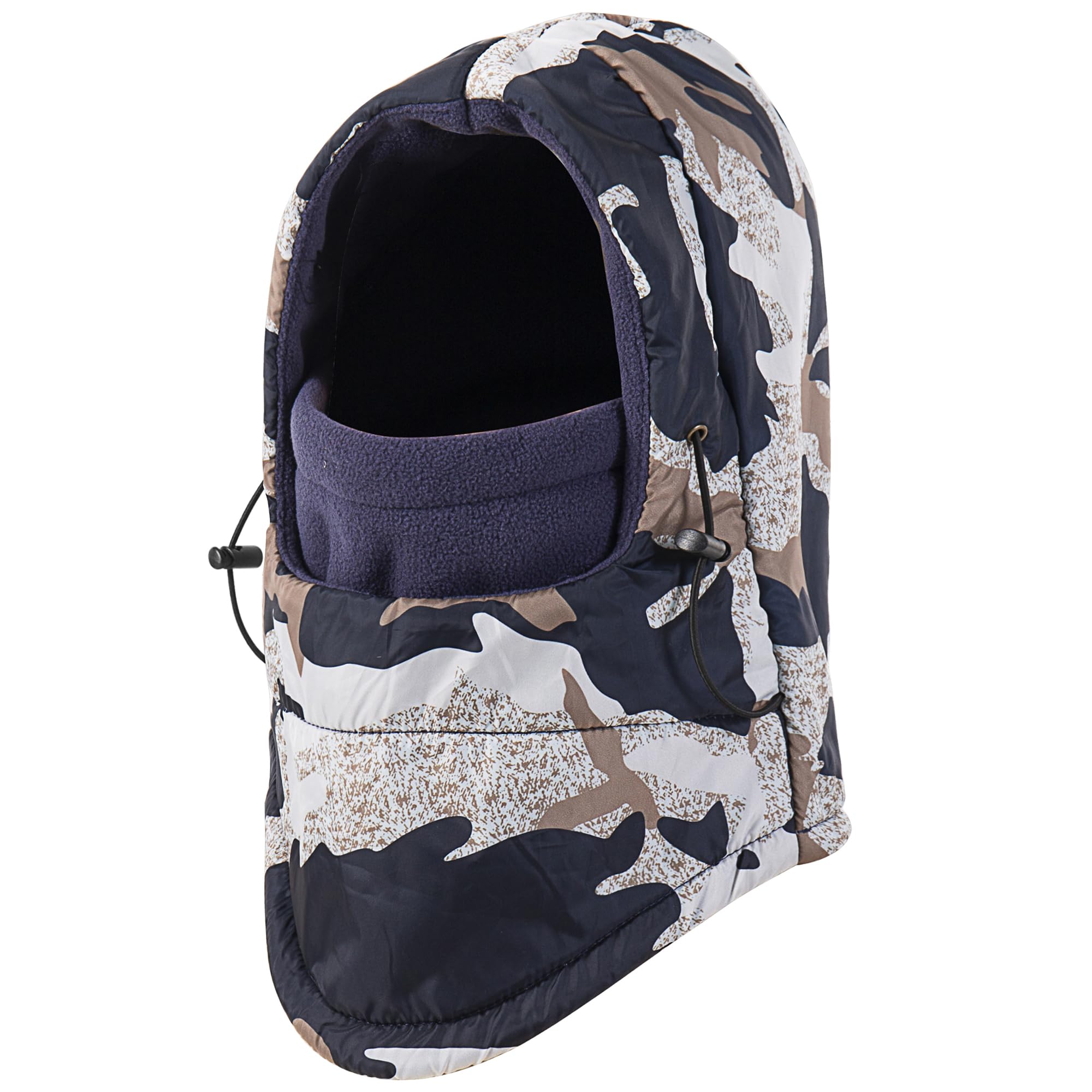 Balaclava Ski Mask Fleece Lining Windproof Warm Adjustable Thermal Winter Cold Weather Face Mask for Men Women