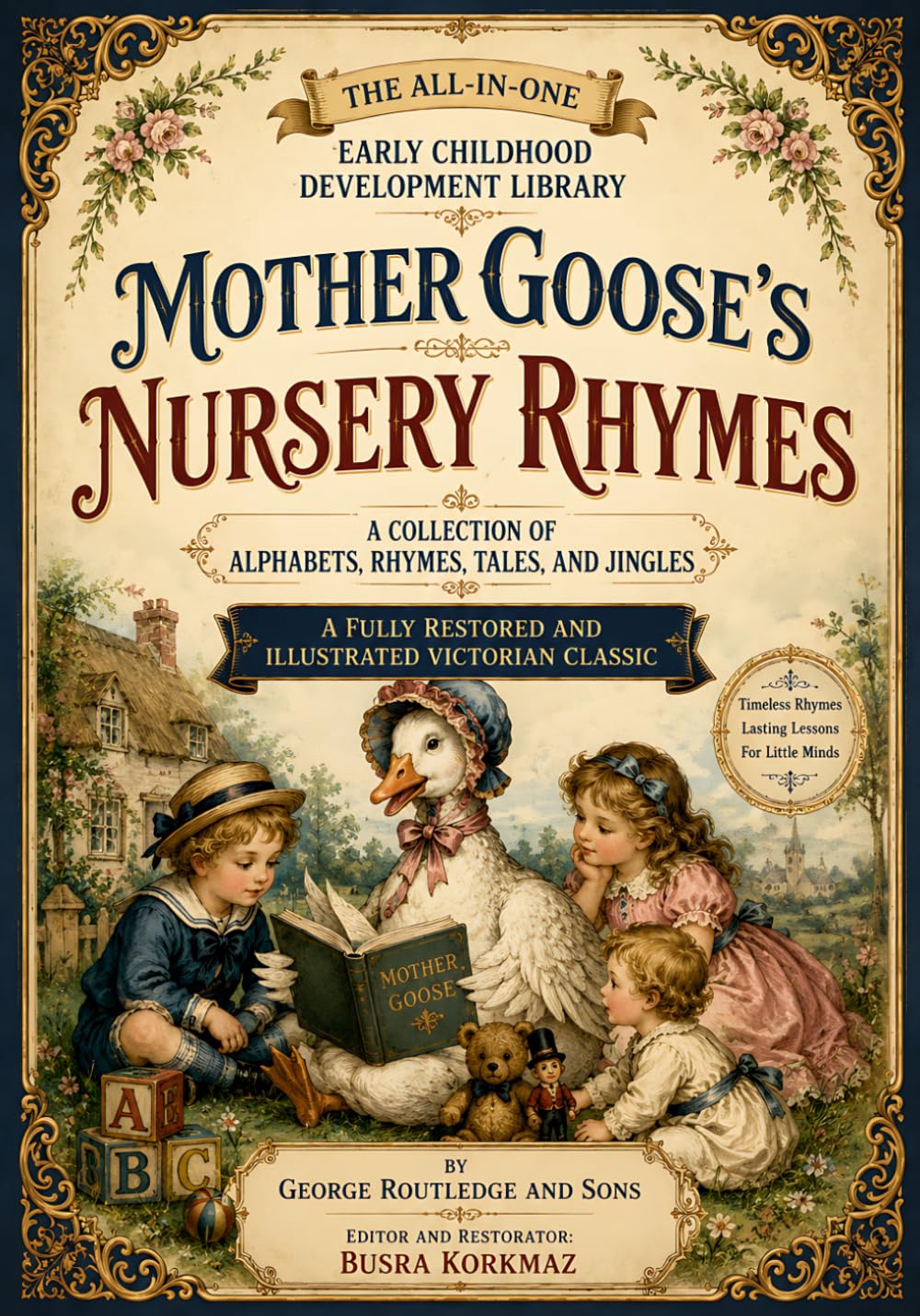 The All-in-One Early Childhood Development Library: Mother Goose's Nursery Rhymes: A Collection of Alphabets, Rhymes, Tales, and Jingles - A Fully Restored and Illustrated Victorian Classic
