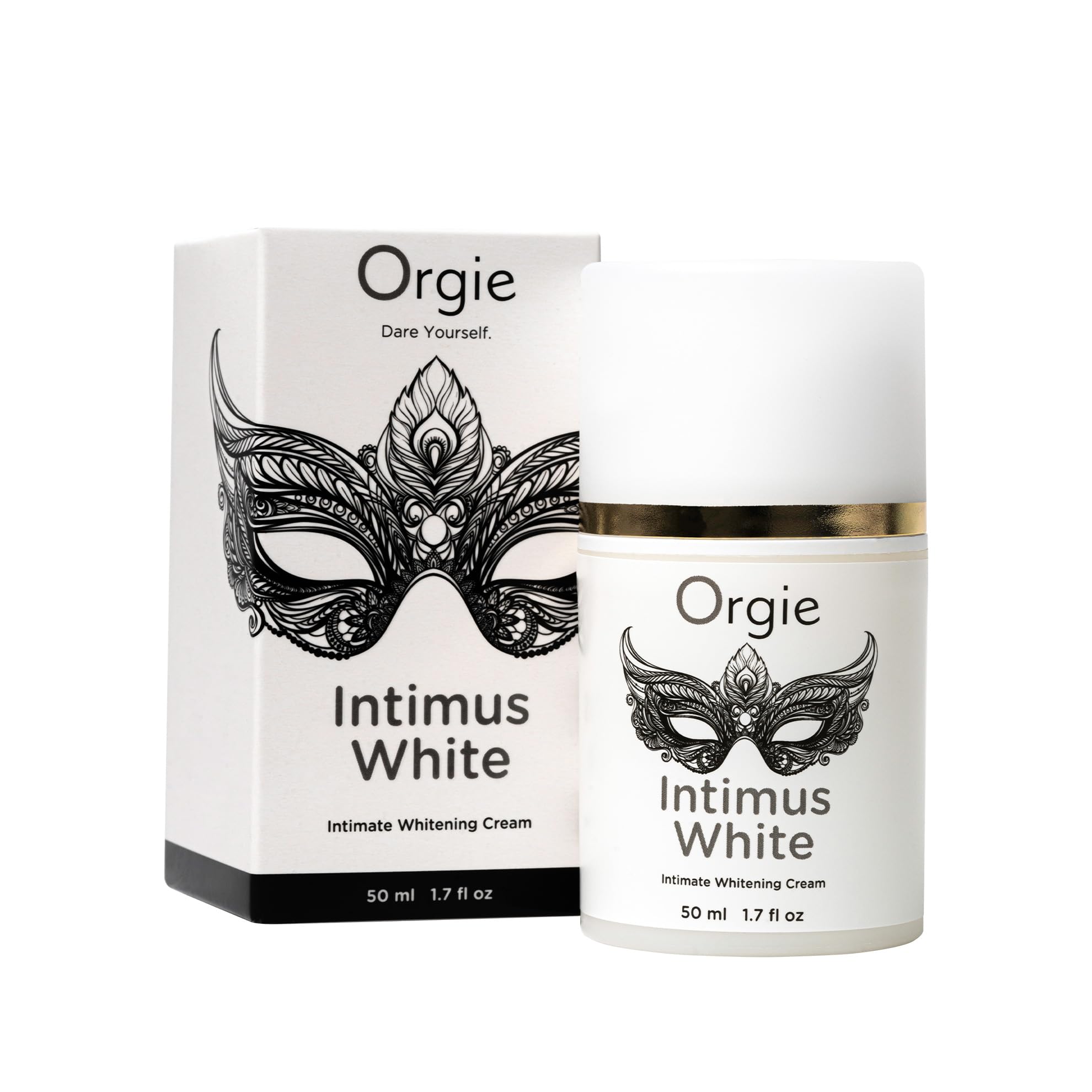 Orgie Intimus White Crema Blanqueadora Íntima 50 ml | Con Sepiwhite | Aclara Manchas en Zona Íntima, Manos y Rostro