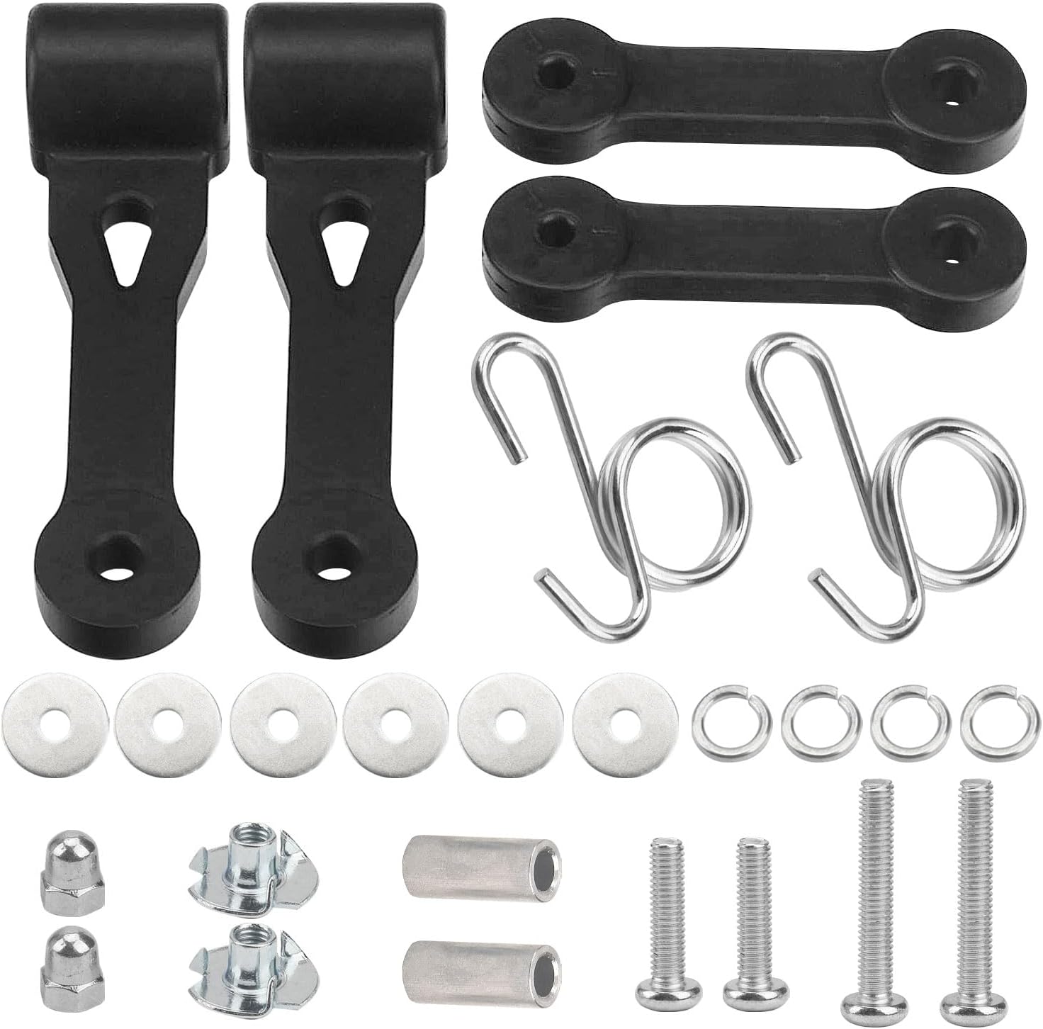 42-555 Latch Assemblies with Hook Compatible with Craftsman 109808X Chute Latch 532109808X 160793,for Husqvarna 532160793 160793 723-0383 532109808