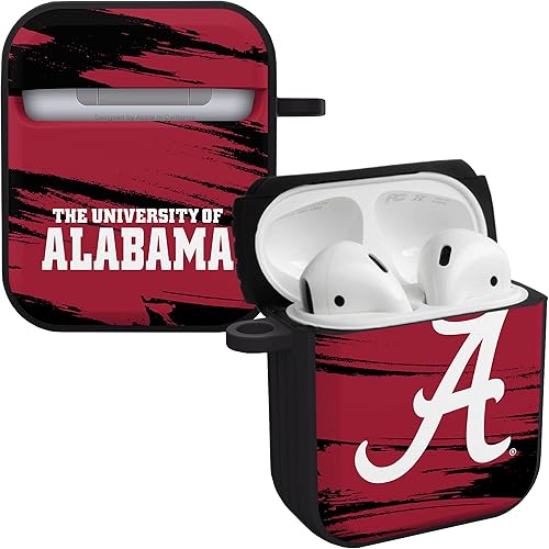 Miniatura 14 de AFFINITY BANDS Alabama Crimson Tide Camo HDX - Funda compatible con Apple AirPods Generaciones 1 y 2 Camo,Champion Series,Clásico,Negro