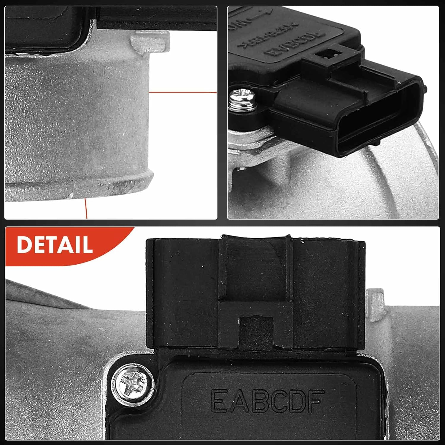 A-Premium Mass Air Flow Sensor Meter [4-Pins] Compatible with Ford F-150 F-250 Expedition Taurus E-150/250/350 Econoline & Lincoln Mark VIII Navigator, Replace# AFLS127RM, F50F12B579AA