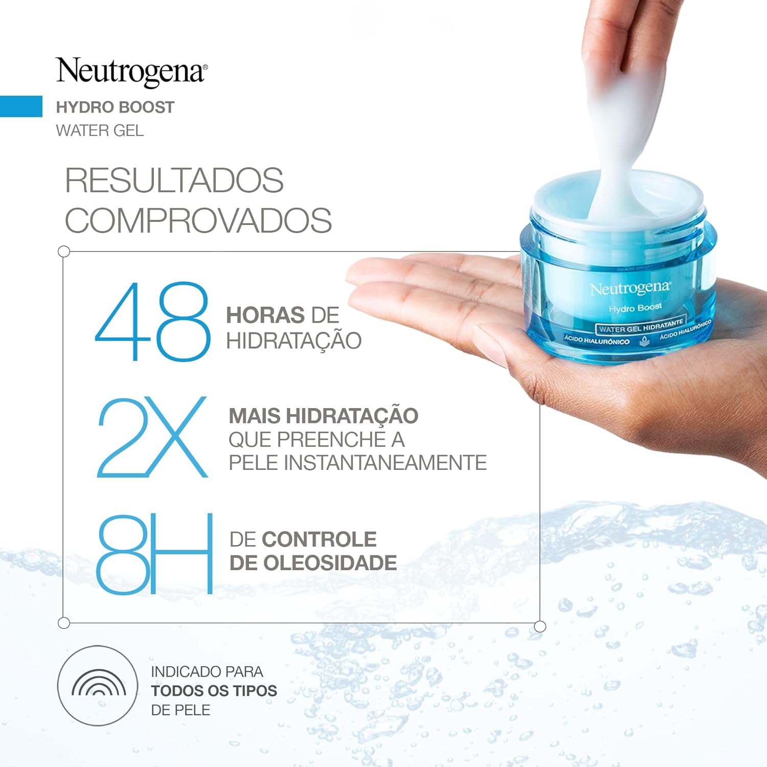 Neutrogena Hidratante Facial Hydro Boost Water Gel 50g + Refil Hydro Boost Water Gel 50g em promoção! Veja a oferta e mais achadinhos de Hidratação 4 Hoje é o melhor dia para comprar Neutrogena Hidratante Facial Hydro Boost Water Gel 50g + Refil Hydro Boost Water Gel 50g com aquele preço maroto! Promoção! Aproveite a oferta! 4