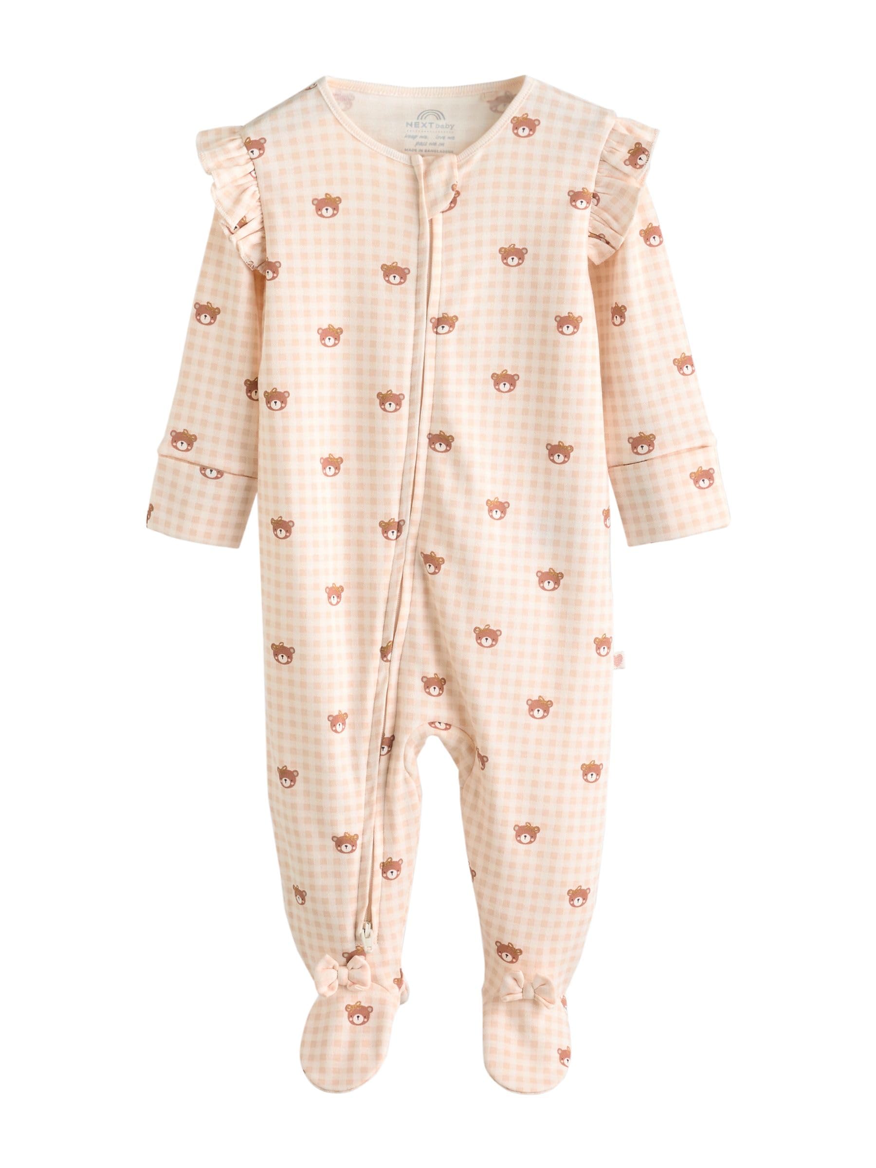 NEXT Bébé Fille Dors-Bien à Zip Double Sens bébé, Lot de 3