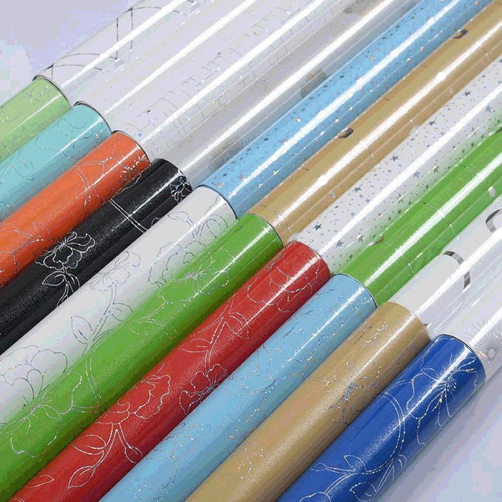 Folia Samoprzylepna Do Mebli Jasnoniebieski Wodoodporny Pvc Samoprzylepna Tapeta Kwiatowa Renowacja Mebli Szafka Szafa Lodówka Home Decor 60Cm X 10M
