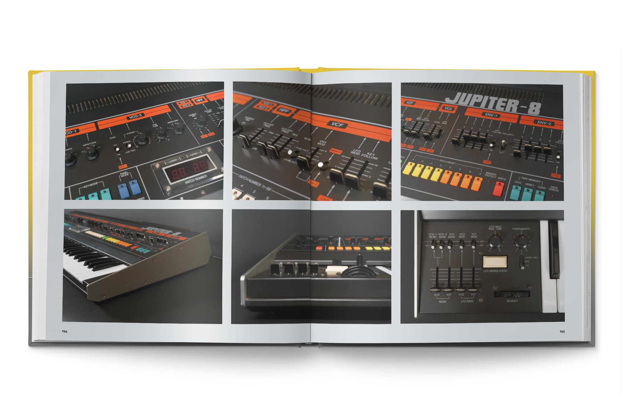 Bjooks Synth Gems 1 hardcover coffee table book on vintage synthesizers with photos, chronological history of electronic instruments from 1970 to 2000 : Mike Metlay