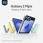 Samsung Galaxy Z Flip6, 512GB Unlocked Android Smartphone, FlexCam, Photo Assist, Camcorder Mode, Live Interpreter, Compact Foldable Design, Pocket-Sized Portability, 2024, US 1 Yr Warranty, Yellow