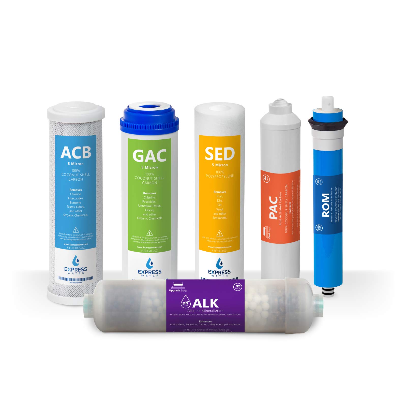 Buy Express Water 6 Month Alkaline Reverse Osmosis System Replacement