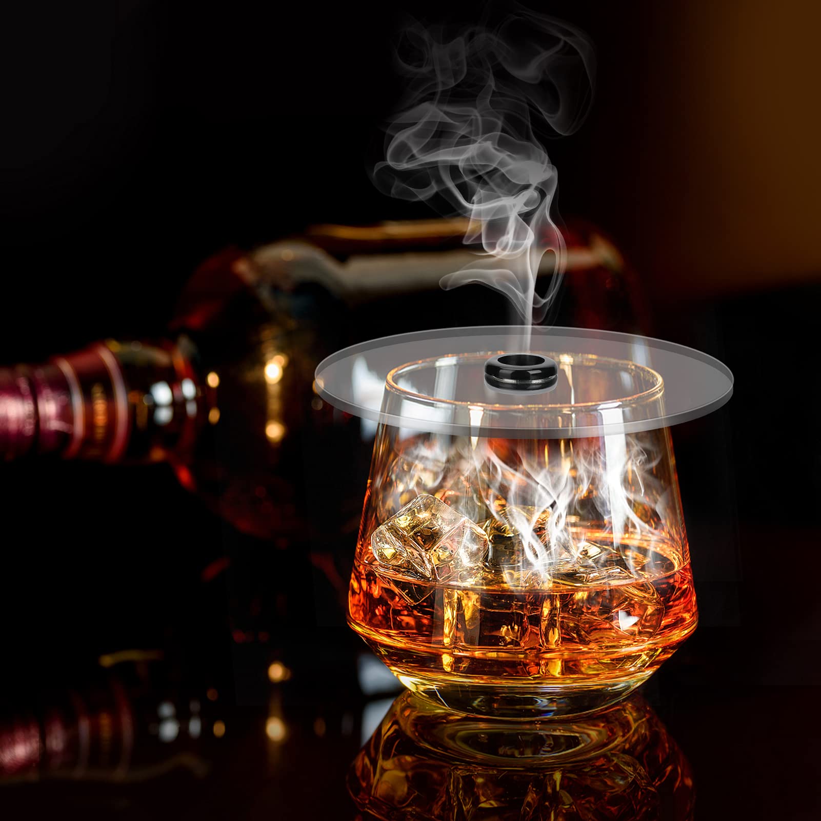 Hovico Smoking Gun Cup Covers 2 Stks Rookinfuser Deksels voor Cocktail