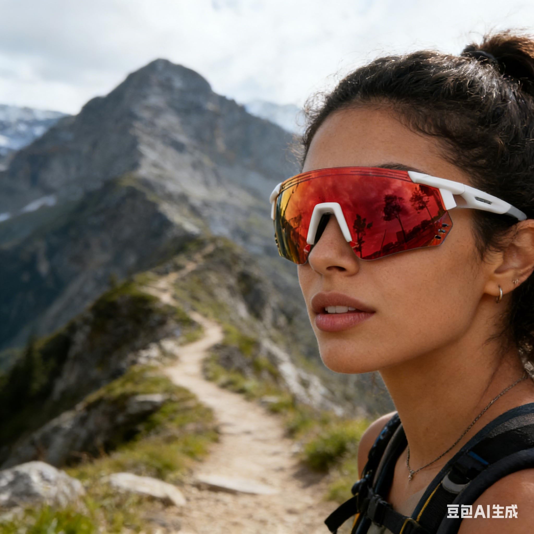 Occhiali da sole sportivi polarizzati fotocromatici UV400, montatura TR90, nasello regolabile per ciclismo, corsa, pesca, golf