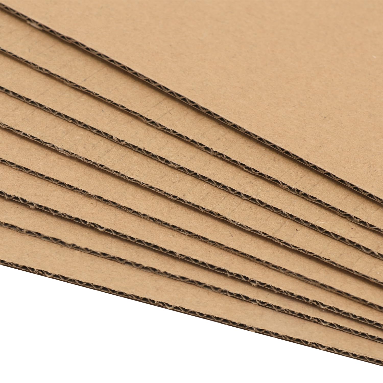 Confezione da 80 fogli di cartone ondulato, 28 x 43 cm, spessi 2 mm, inserti flessibili per spedizioni, spedizioni e artigianato, confezione da 80 IHDYPPEW