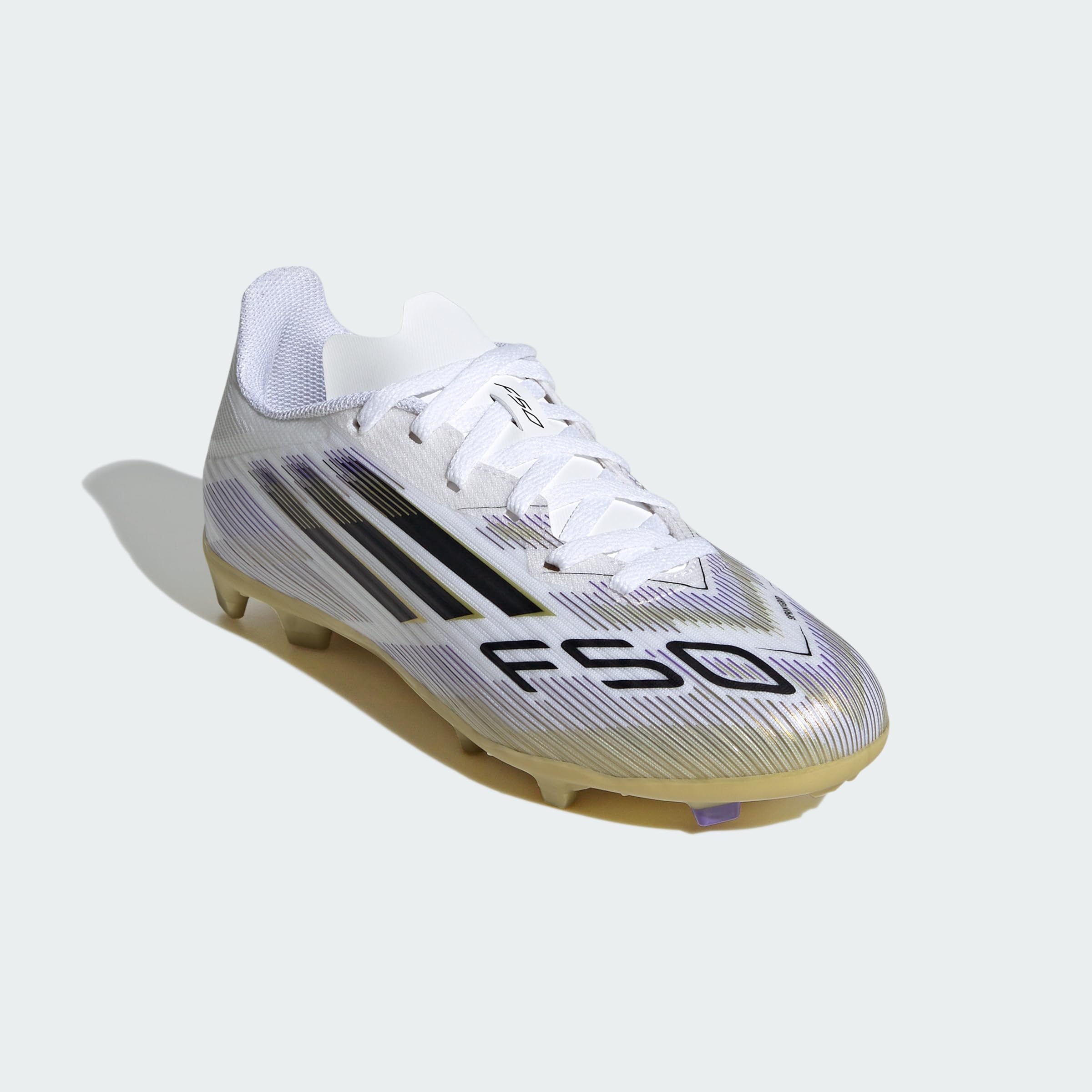 adidas Unisex Kids' Bota de fútbol F50 League césped Natural seco/multisuperficie (Adolescentes)
