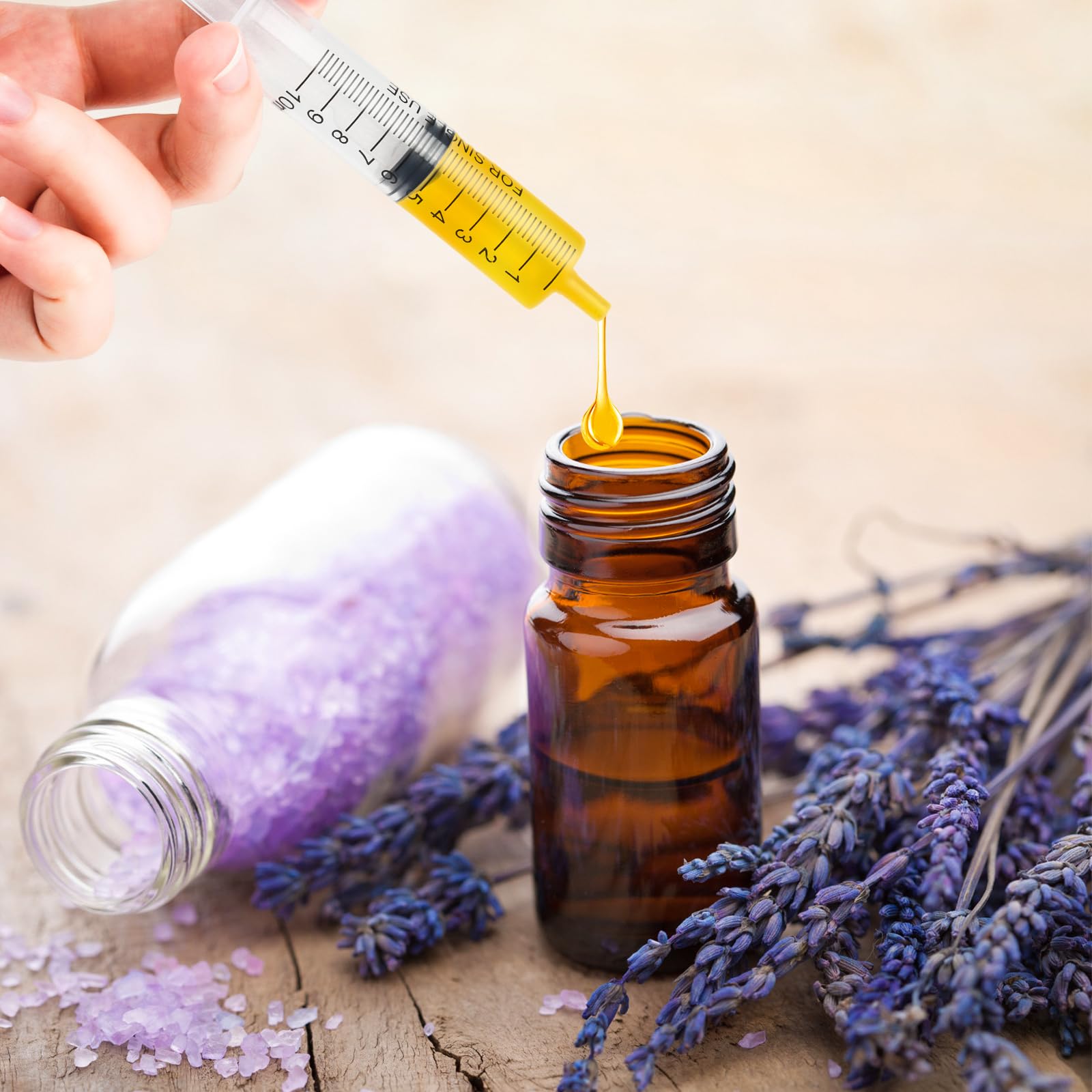 Strzykawki, 16 sztuk strzykawek z tworzywa sztucznego z czarną wtyczką, strzykawki 20 ml/10 ml/5 ml/1 ml, jednorazowe strzykawki do laboratorium, do karmienia zwierząt, oddzielania płynów,